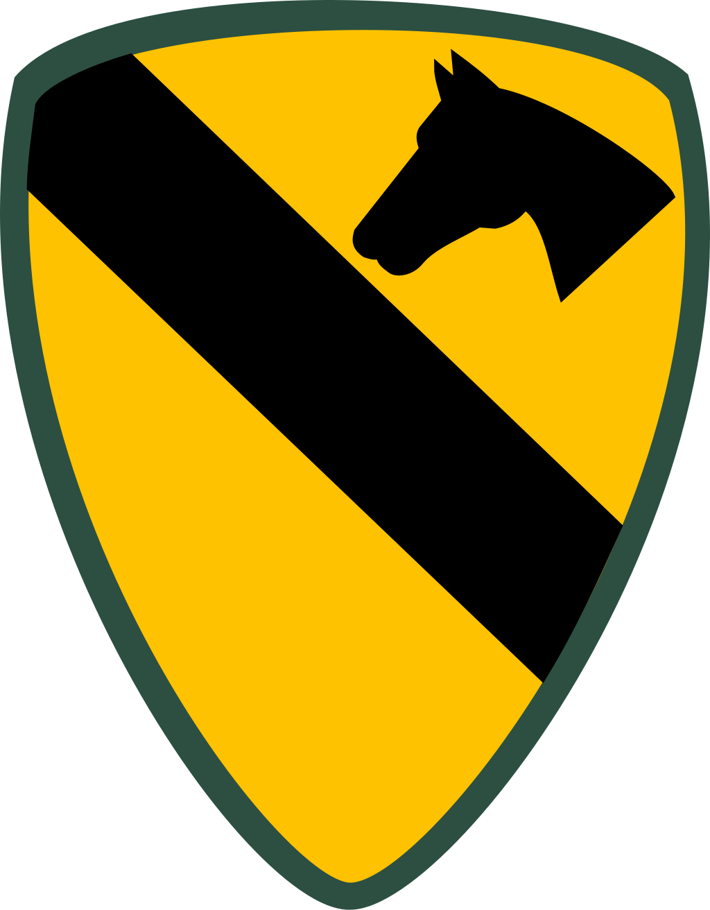 1st Cavalry Division Shoulder Sleeve Insignia